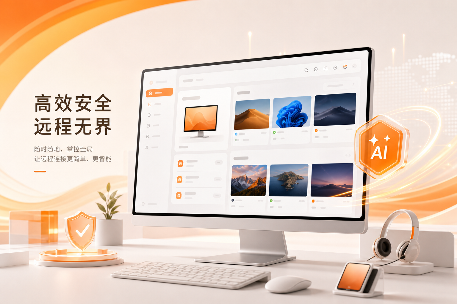 向日葵远程控制软件在线状态界面